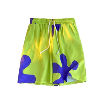 SUNSETMONENT Casual Shorts Unisex Green