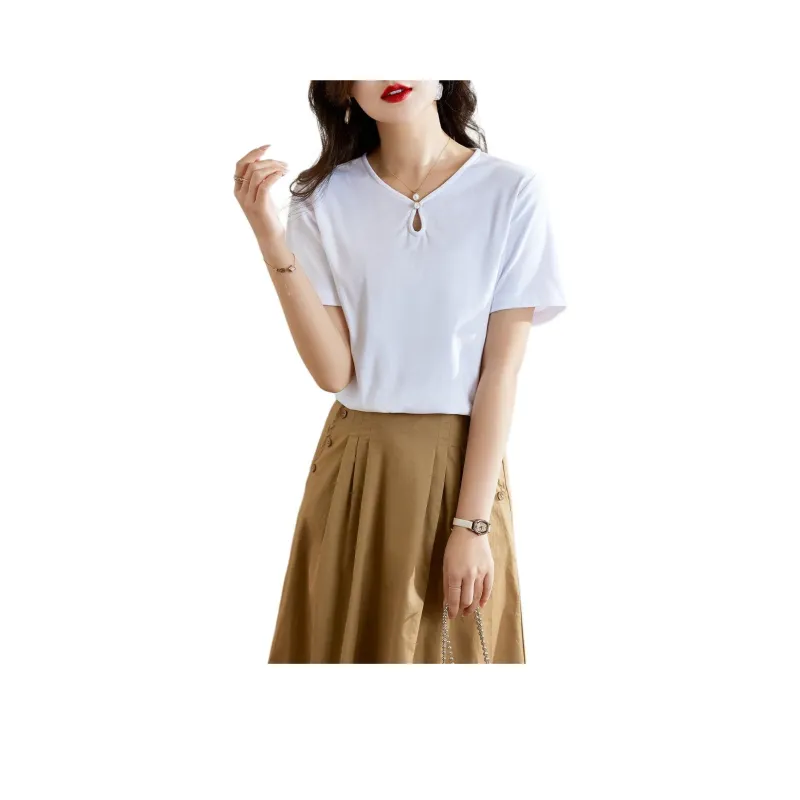 OTHERMIX T-Shirts Women's White-0