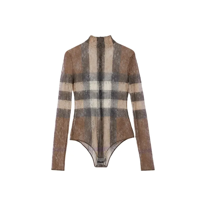 Burberry SS23 Bodysuits Women's Brown-0