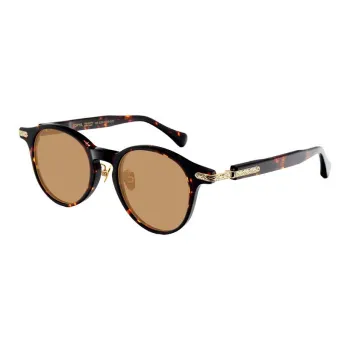 ROLLOTD Plate Frame Round Sunglasses Unisex