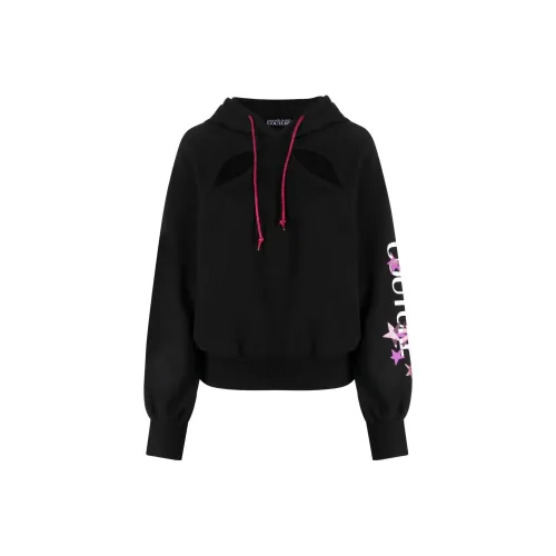 VERSACE JEANS COUTURE Sweatshirts Women's Black