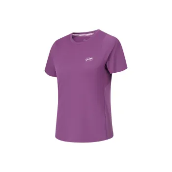 LiNing Running Collection T Shirt Women's Dark Indigo Purple