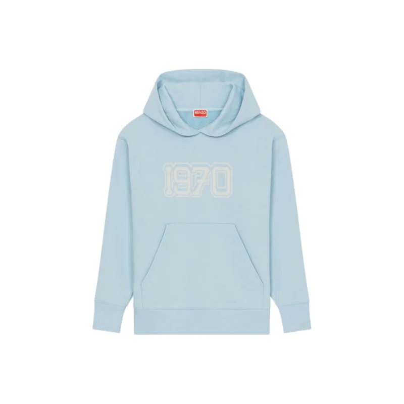 KENZO Logo Printed Oversized Hoodie-0