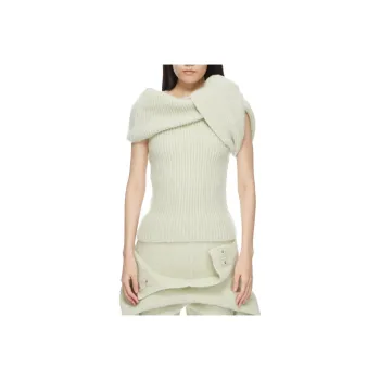 RICK OWENS Banded T Shirt 'Green'