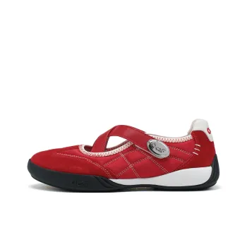 Ocai Slip Resistant, Abrasion Resistant, Lightweight Low Top Casual Shoes Women's Sparkling Red