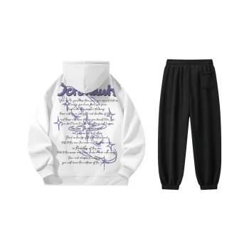 Small Columns Under The Sea Sweatshirt Set Unisex