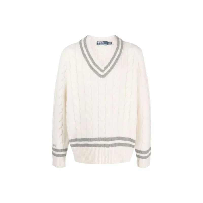 Polo Ralph Lauren Cashmere Sweaters Women's Bone White-0
