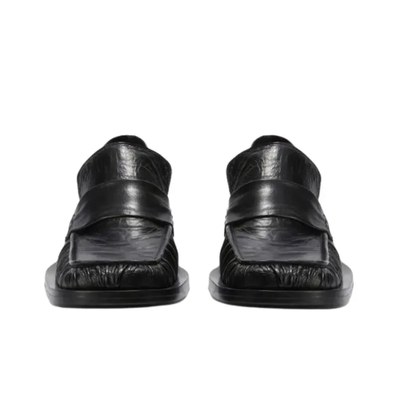 JIL SANDER Weeled Casual Single Shoes Women's Black-5
