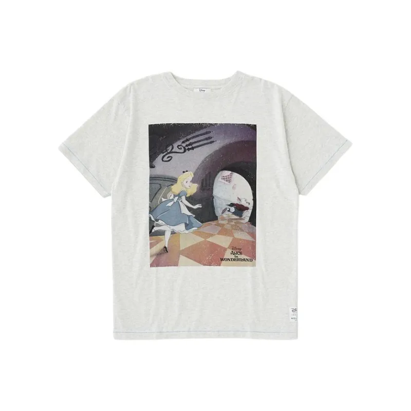 Disney X MOUSSY Disney/Disney Co-branded Model T-Shirts Women's-4