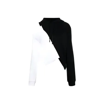 Rta Kaylane Hoodie Black /White