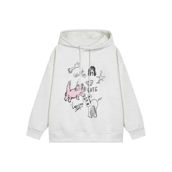 FLIM Sweatshirt Women's White Gray