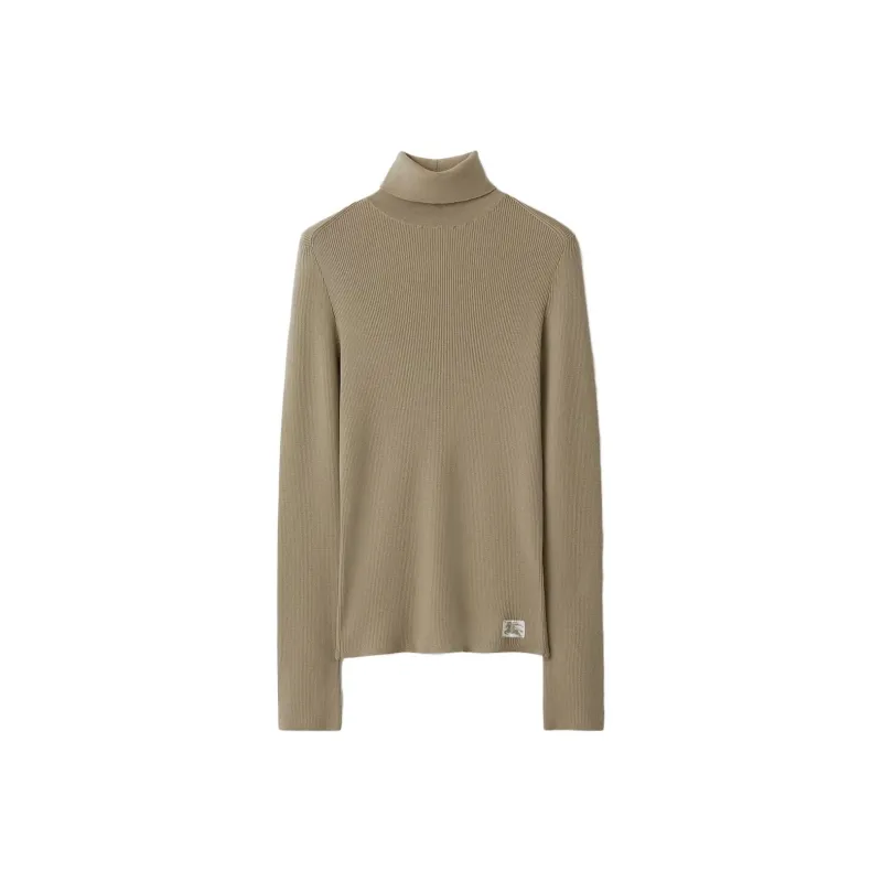 Burberry Equestrian Knight Wool blend Roll neck Jumper-6