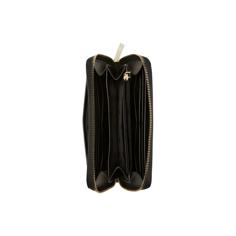 Kate Spade Leather Wallet Tubas Women's Black-1