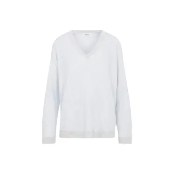 Fabiana Filippi Glitter-detail V-neck Sweater