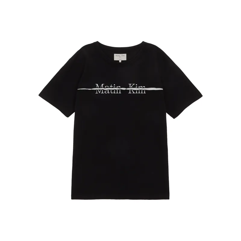 MATIN KIM Regular T Shirt Women's Black-0