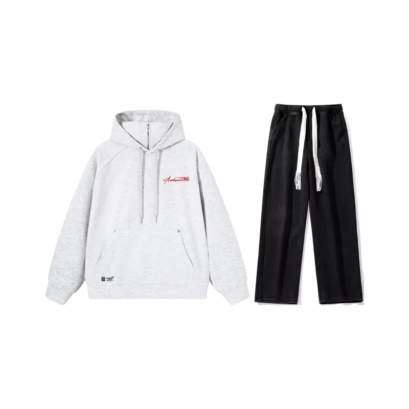 Airwalk Sweatshirt Sets Unisex-35