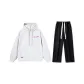 Set (Heather Gray Top+Black Jeans) Red