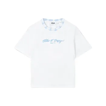 FILA T Shirt Unisex Standard White