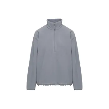 ARITZIA Golden Polartec 200 1/4 Zip Hip Sweater Sweatshirt Women's Shady Blue/Dark Blue