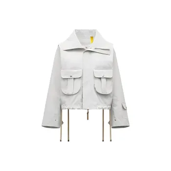 Moncler 1952 Zip Up Drawstring Jacket