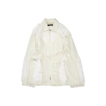 SONG FOR THE MUTE FW24 Jackets Coats Women's White