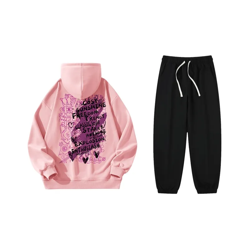 WARRIOR Sweatshirt Sets Unisex-4