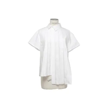 Sacai Asymmetric Short Sleeved Shirt