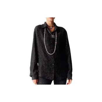 CHANEL Shirts Women's Black