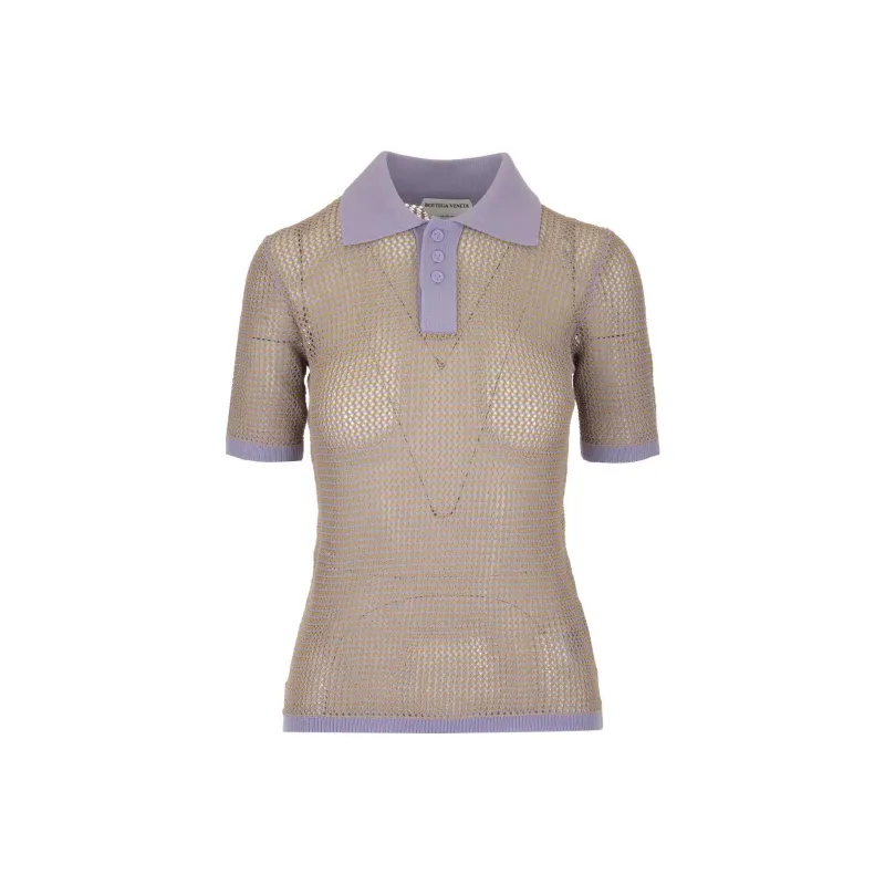 Bottega Veneta SS23 Polo Shirt Women's Purple-0