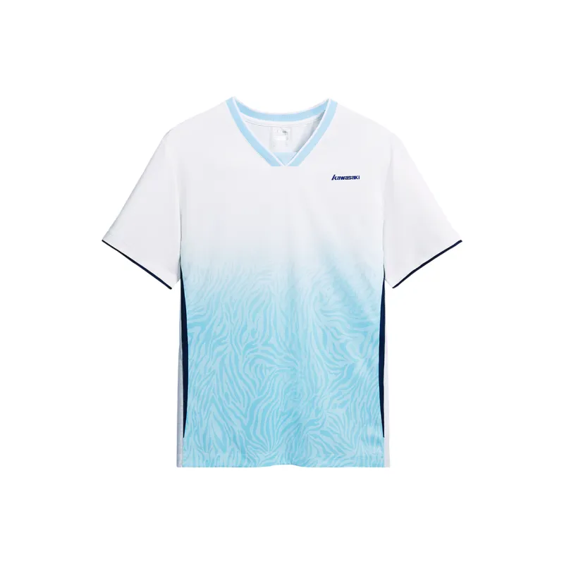 Kawasaki Contest Series Badminton Clothing Men's Light Blue-0