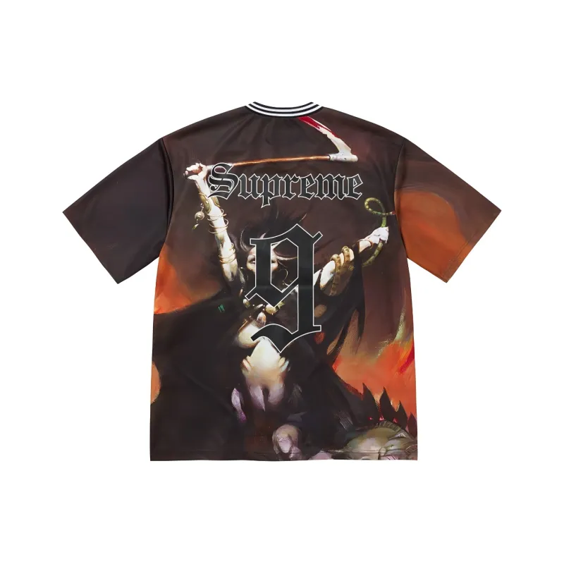 Supreme Frazetta Soccer Jersey-2