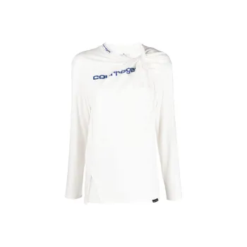 COURREGES Twist Shell Long Sleeve 'Heritage White'