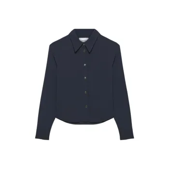 ARITZIA Sunday Best Panna Shirt Shirt Women's Admiral/Marine Blue