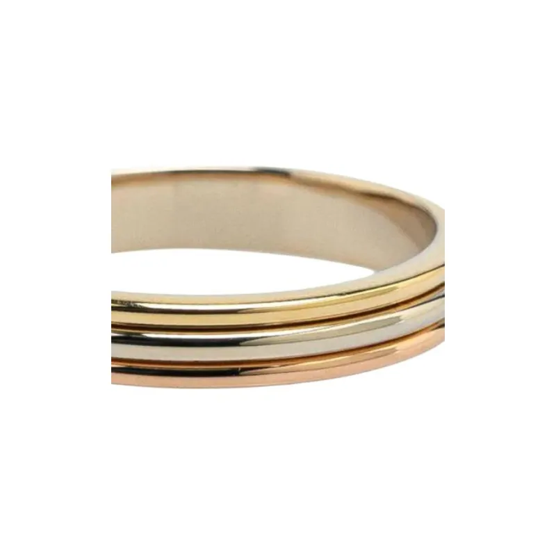 Cartier 2010s 18K Gold Vendome Ring-2