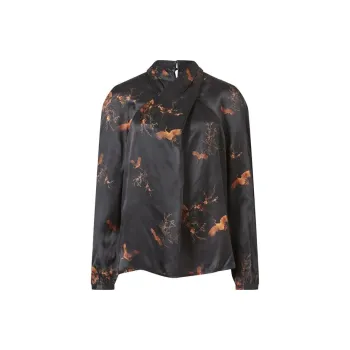 ALLSAINTS Chiffon Shirts Women's Black