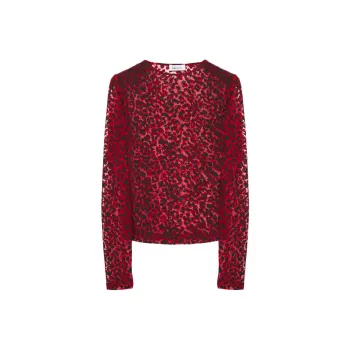 Alexander McQueen Leopard patterned Top