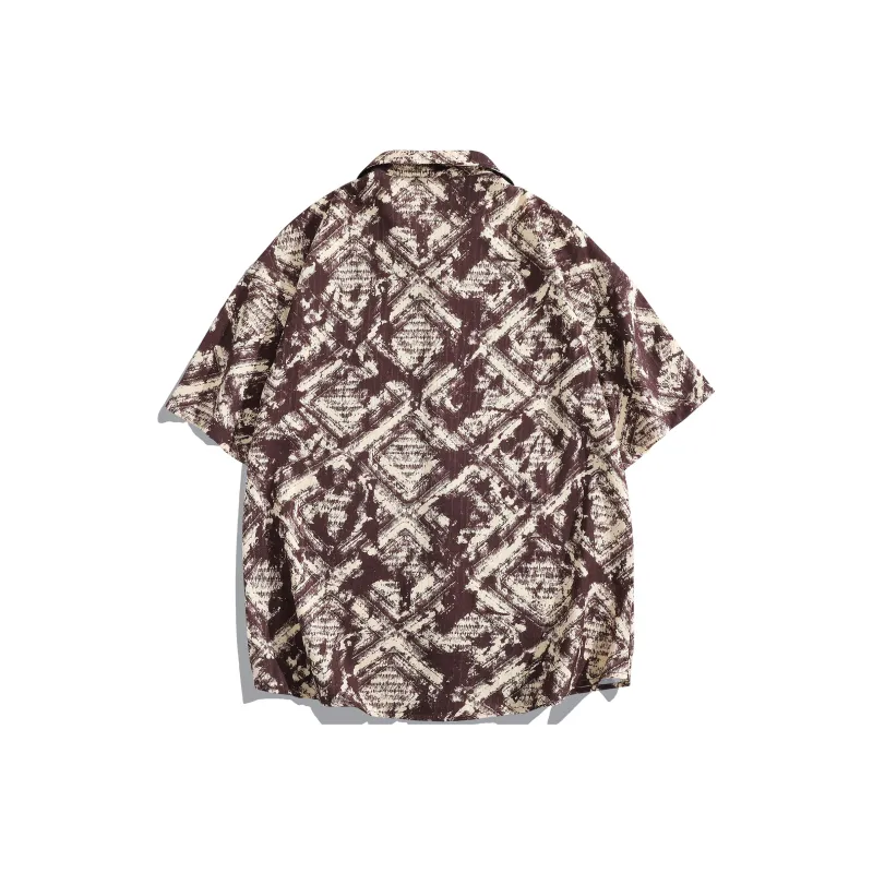 GOODHENLCE SS25 Midsummer Fashion Outfit Fashion Trend Shirt Single Item Unisex Fiji Brown Tone Clothing-10
