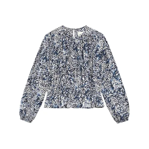ISABEL MARANT Gelina All Over Printed Long Sleeved Blouse