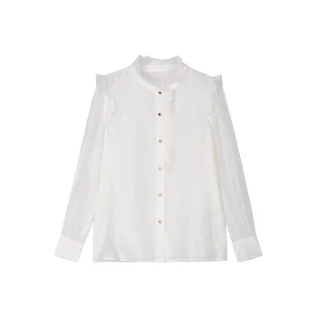 Yu Qianwen Shirts Women's Beige