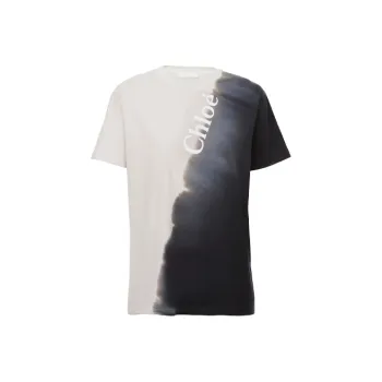 Chloé Tie Dyed Crewneck T Shirt