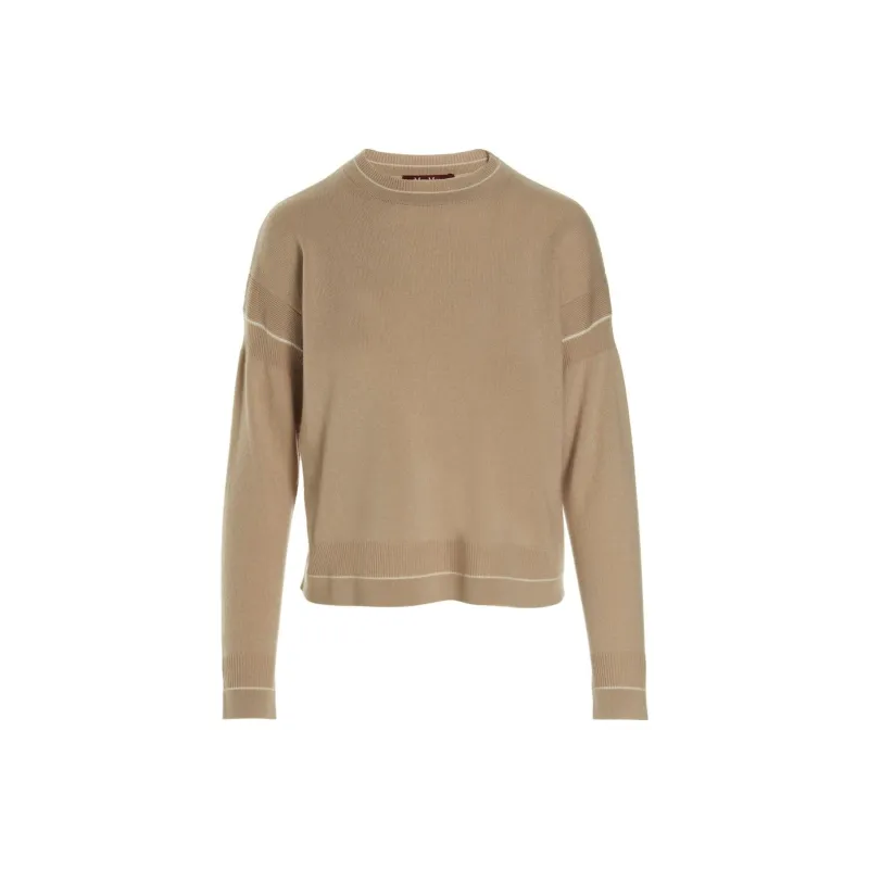 MaxMara Studio FW22 Knitwear Women's Apricot-0