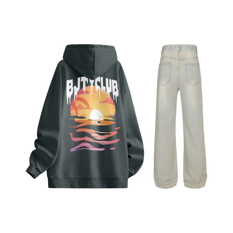 BJTY Sweatshirt Sets Unisex-26