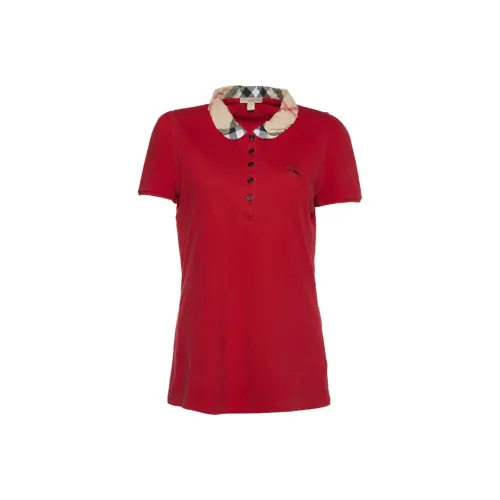 Burberry SS23 Polo Shirt Women's Red