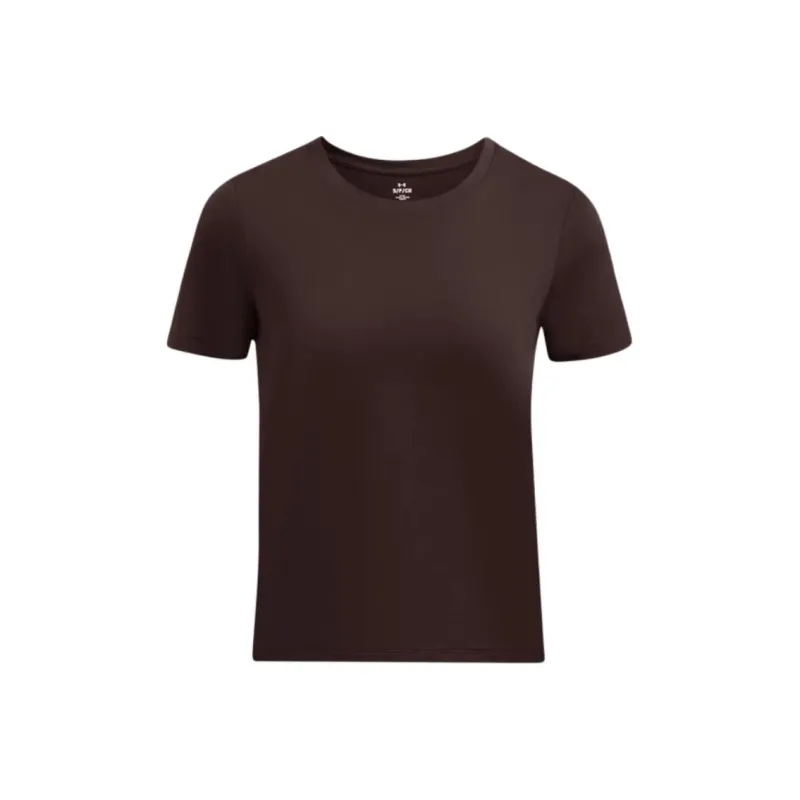 Under Armour Meridian Regular T Shirt Women's Brown Black-0