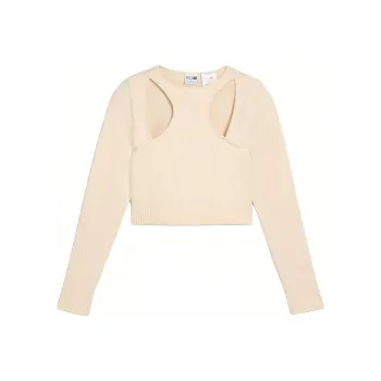 PUMA Camiseta Dare To De Manga Larga Muted Motion Para Mujer