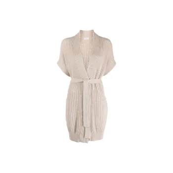 Brunello Cucinelli Chunky knit Sleeveless Cardigan