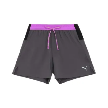 PUMA Casual Shorts Men's Dark Shadow Gray/Pure Magenta