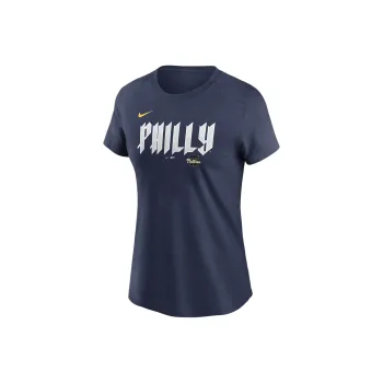 Nike Regular T-Shirt Women's Marine Blue Philadelphia Phillies Phillips