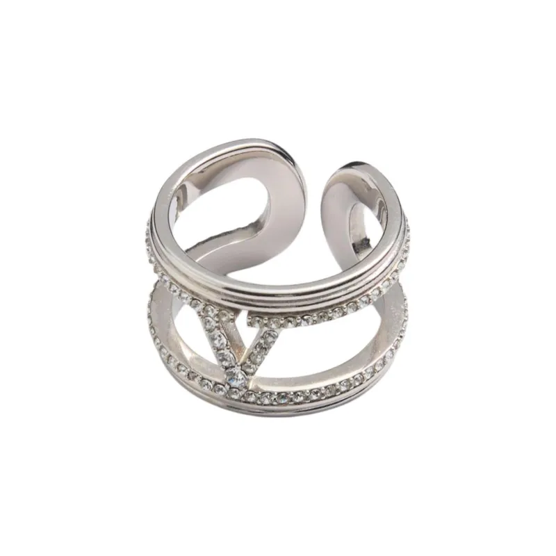 Valentino Metal Rings Women's Silver-1