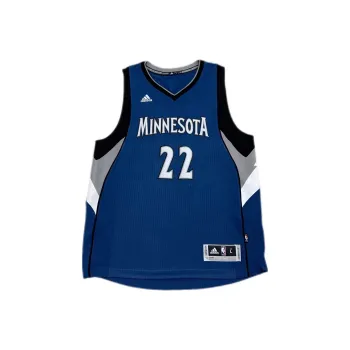 Adidas x NBA Minnesota Timberwolves Basketball Jerseys Unisex Blue